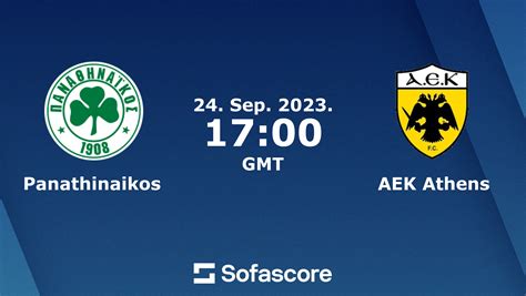 panathinaikos vs aek athens h2h